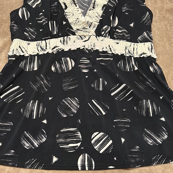 BCBGMaxAzria V- Nech Top - Picture 5 of 8